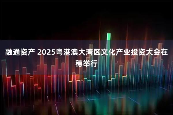 融通资产 2025粤港澳大湾区文化产业投资大会在穗举行